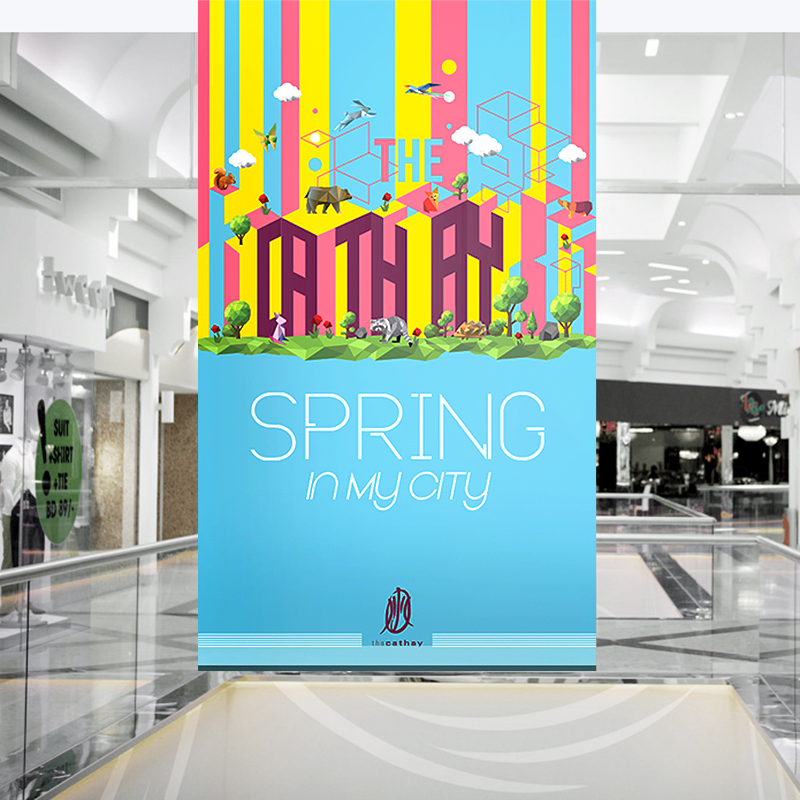 The Cathay Mall Banners