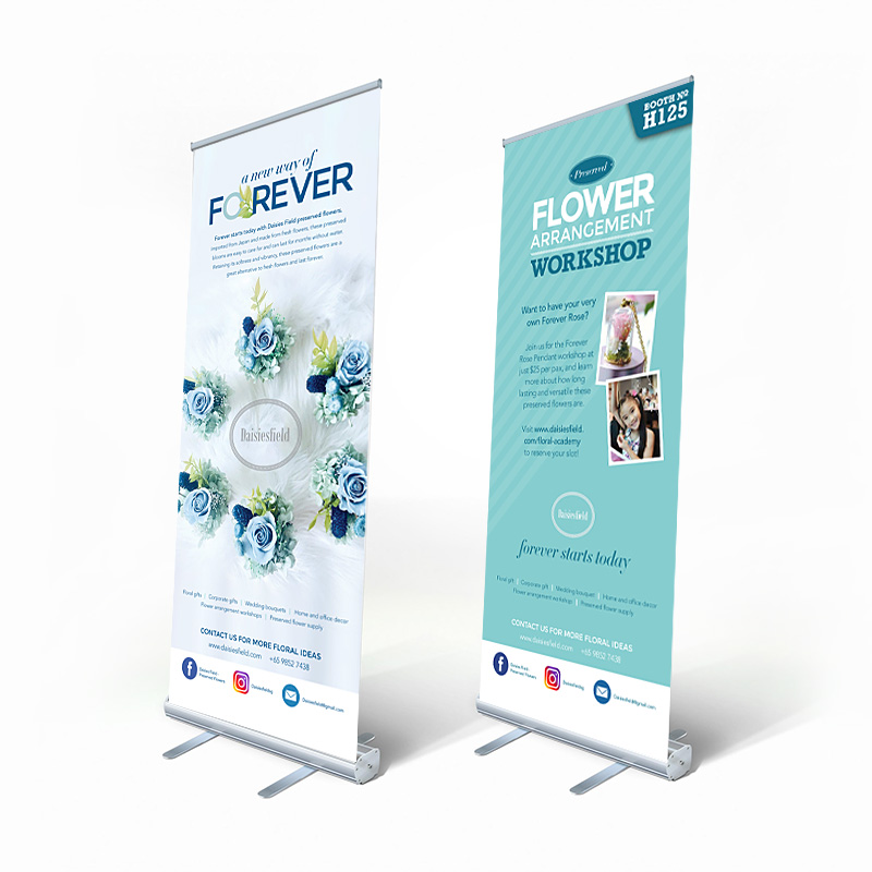 Daisiesfield Sales Event Roller Banner Daisiesfield Sales Event Roller Banner