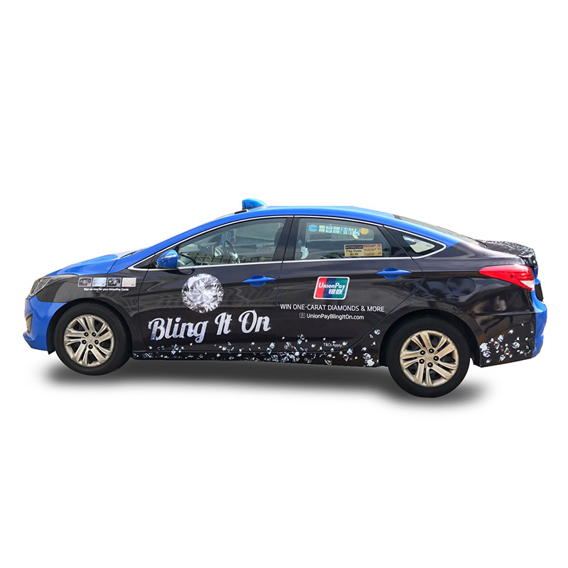 UnionPay BlingItOn Taxi Visual UnionPay BlingItOn Taxi Visual
